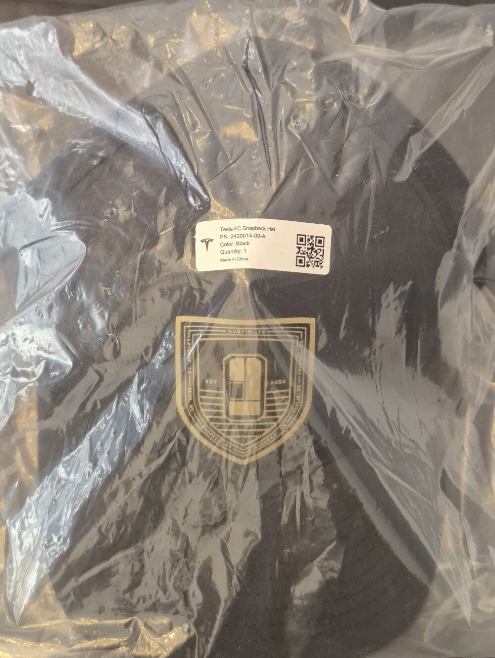 🧢⚽️Tesla FC Snapback Hat New Soccer World Cup OEM Limited Edition Sealed